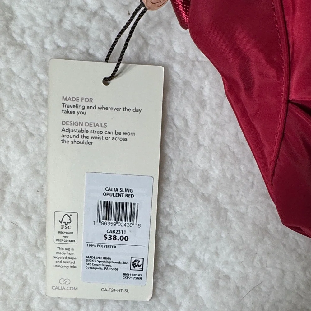Calia new tags